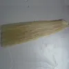 Candeggina bionda gTape nelle estensioni dei capelli umani brasiliana Estensioni dei capelli del nastro di trama della pelle dei capelli vergini lisci 100g 40 pezzi