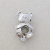 Cage de médaillon de perles de Style petit ours, peut ouvrir les raccords de pendentif d'ours pour bracelet à bricoler soi-même collier bijoux breloques