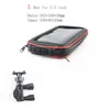 Motocicleta Phone Holder Suporte do Mobile Moto Bicicleta Stand For Phones Iphone inteligentes bicicleta Titular Waterproof Bag Suporte GPS