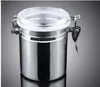 Stainless steel thick moisturizing pot, metal large and medium size storage tank, moisture-proof and moisture retaining.