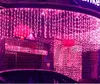 6m * 1m 256eled Tenda Lampada a Lampada a LED LED Ice Striscia Luci Decorazione del Giardino di Natale Party Wedding Holiday Flash String Fairy Lamp