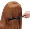 4 kolory duże szerokie zębów grzebienie hak uchwyt Detangling Redukcja Grzebień Wyciek włosów Pro Hairdress Salon Dyrecja Styling Szczotki Narzędzia