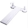 Porte-serviettes blanc à ventouse, 1 pièce, pendentif de salle de bains, étagère suspendue, 5 porte-serviettes rotatif, nouveau