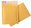 21 Rozmiary żółty Kraft Bubble Mailing Koperta Torby 10 sztuk Bubble Mailers Wyściełane Koperty Opakowania Torby wysyłkowe 11x15cm / 20x25cm