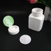 90ml White Empty Pharmaceutical Capsule Container Plastic Pill bottles with Screw Caps fast shipping F1271