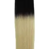 T1B/613 Ombre Hair Extensions Adhesive 40pcs Straight Skin Weft Tape In Human Remy Hair Extensions Tape Hair Extensions 100g Free Shippin