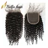 11A Top Virgin Human Hair Koronkowe zapięcie 4x4 Proste Body wave Luźne Głębokie kręcone Wodne fale Naturalne falowane 8-20 cali Zamknięcia Jakość Pełne części bez naskórka Wstępnie oskubane