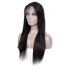 Malaysian Full Lace Wigs Raw Human Hair 1030 Inch Straight Virgin Hairs Wigs Natural Color Silky Products23144561240504