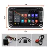7 Inch 2 Din Android 8.0 Car DVD Multimedia Player GPS Navigation Stereo Radio for VW Volkswagen T5 Touran with Rearview Camera Canbus