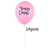 Zespół Bride Latex Balon na wesele Party Bachelorette Hen Decoration Supplies