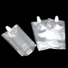 250 ml Standup Plastiska dryck Packaging Påspås på påse för juice Mjölk Kaffe dryck flytande förpackningspåse dryck POUCH8179013