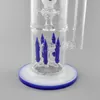 Hookah Tall glass bong thickness Ox horn water pipe rocket percs recycler clear filter stick 18mm female joint