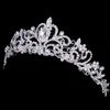 Interi diademi e corone Accessori per capelli da sposa Tiara Corona nuziale Diademi nuziali per spose Ornamenti per capelli222D