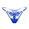 Women Panties Sexy Lingerie Transparent Panty Low Waist Bikini Butterfly Seamless Panties Lot Crotchless Lace Underwear Women's G-Strings