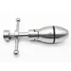 Anal Stretching open tool Adult SEX Toy Stainless Steel Anal Plug With Lock Expanding Ass Appliance Sex Toy Drop 7295466