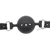 Thierry Fetish Extreme Full Silicone Breathable Ball Gag,bondage open Mouth Gags,Adult Sex Toys For Couple adult game Size S M L Y18102405