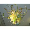 Art Balls Chain Chandelier Lamp Style Wedding Decor Hand Blown Glass Pendant Lamps