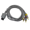 1.8m 6ft hoge kwaliteit RCA Audio Video S-Video A / V AV-kabelkoord voor Wii DHL FEDEX EMS GRATIS VERZENDING