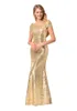 Gold Sequin Mermaid Country Bridesmaid Dresses Maid Of Honor Dresses Robes De Demoiselle D'honneur Under 50 Real Photos 3 Styles
