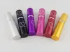 High Quality 5ml Lovely Double Love Heart Pattern Refillable Aluminum Perfume Bottle Empty Spray Atomizer Container