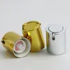 300 x 15ml 30ml 50ml Aluminum Airless lotion Pump Bottle 1OZ Airless Container 30ML Lotion Airless Packaging Gold Silver Color