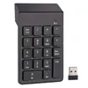 2.4G Wireless Keyboards USB Numeric Keypad Mini Numpad 18 Keys Digital Keyboard for iMac/MacBook Air/Pro Laptop PC Notebook Desktop