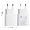 Szybka ładowarka Adapter podróży Samsung Galaxy S7 S8 S9 Uwaga 8 Adaptive EU 1port USB Ładowarka Adapter 9 V 1.67A / 5 V 2A Travel Wall