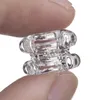 Diamond Knot Insert For Quartz Banger Nail Terp Locker Removable Bowl Glass Water Pipe Dab Rig Oil Rig Glass Bong 696