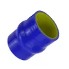 PQY - BlueYellow 2 "51mm Hump Straight Silicone Slang Intercooler Coupler Tube Pipe Pqy-HSH0020-QY