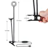 Popular Selfie Ring Light with Cell Phone Holder for Live Stream and Makeup LED Camera Light With Long Arms for iPhone Android P2571112