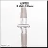 Other Smoking Accessories Glass adapter 10-10 14-14 14-19 standard male to converter different size for bong water pipe wholesale price