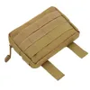 Outdoor Bombag Pakiet Dodatek EDC narzędzi Molle Vice dojeżdżający torba kamuflażowa taktyka kamuflażu Pure Color Camping Equinment Pocket 10fy II