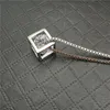 Gioielli Piazza di alta qualità delle collane del pendente per le donne di cristallo di modo da elementi di SWA gli accessori della collana della catena del contenitore