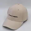 Jag är inte en rappare brev tryckt avslappnad manlig kvinnlig designer hattar unisex hip hop hattar män kvinnor boll caps9230917