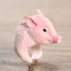 Atacado adorável rosa porco anéis na moda estilo bonito anéis de dedo animal 3d para mulheres crianças desenhos animados anel animal declaração jóias para presentes