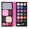 26 colori Portable ombretto Portalgow Evidenziatore Blush Coutour Face Powder Lip Gloss Makeup Brush Fondate Kit tavolozza per trucco per trucco