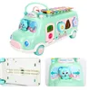 Jouets musicaux pour enfants, Piano pour bébé, Instrument de musique, trieur de Bus, 8 notes, frapper sur la touche, Piano, son éducatif pour tout-petits