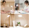 YAGE 18650 LED 터치 스크린 / 모드 3 모드 클립 뷰어 7000 k Oggbescherming Lezen 조광기 Oplaadbare USB Led Tafellampen