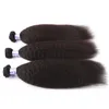 300G Brazylijskie perwersyjne proste ludzkie włosy splotowe pakiety nieprzetworzone peruwiańskie malezyjskie Indian Afro Yaki proste włosy