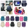 Mother Backpacks Mommy Diaper Nappies Bags Large Capacity Backpack Outdoor Travel Picnic Baby Hanging Bags Waterproof Knapsack