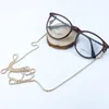 3 Farbe New Brillen Lesebrille Brille Sonnenbrillen Brillen Ketten Halter Umhängeband Metall-Bügel-Ketten