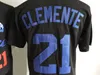 Vintage # 21 Roberto Clemente Santurce Crabbers Koleji Beyzbol Formaları NCAA Erkek Siyah Jersey Üniversite Dikişli Gömlek S-XXXL