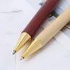 Kugelschreiber Zhuting hochwertiger holzstift metall schwarz tinte schüler student stationäres büro schreiben tool1