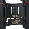 사쿠라 30X60 고화질 적외선 저조도 야간 투시 쌍안경 지속적인 줌 쌍안경 HD 대용량 휴대용