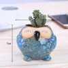 Cute Owl Ceramic Plant Pot Decorative Flower Pot Garden Pots Planter Mini Bonsai Vase For Succulent Planter Flowers