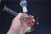 Colorful Mini Bruciatore a olio per tubi per impianti petroliferi Acqua Bong piccola cera d'acqua dab rig bong Ash Catcher narghilè per fumatori