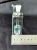 La nueva botella de agua filtrada rectangular Venta al por mayor Bongs de vidrio Quemador de aceite Tubos de agua de vidrio Plataformas petroleras Sin fumar