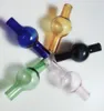 Universal Colored Glass Bubble Carb Cap 20mm Round Ball Dome for Glass Water Pipes, XL Thick Quartz Thermal Banger Nails Hookah Accessories