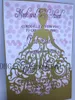 Shimmer Laser Cut Quinceanera Invitations Gold Laser Cut Dress Quinceanera Invitation Quince Sweet Sixteen Shimmer Gold8563544