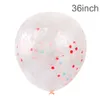 Decoration 36inch Large Confetti Balloon Multicolor Latex Balloons Birthday Party Romantic Wedding Party Supplies